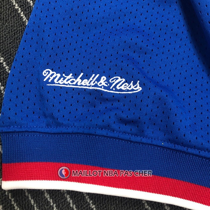 Maillot Manche Courte All Star 2009 Allen Iverson NO 3 Bleu